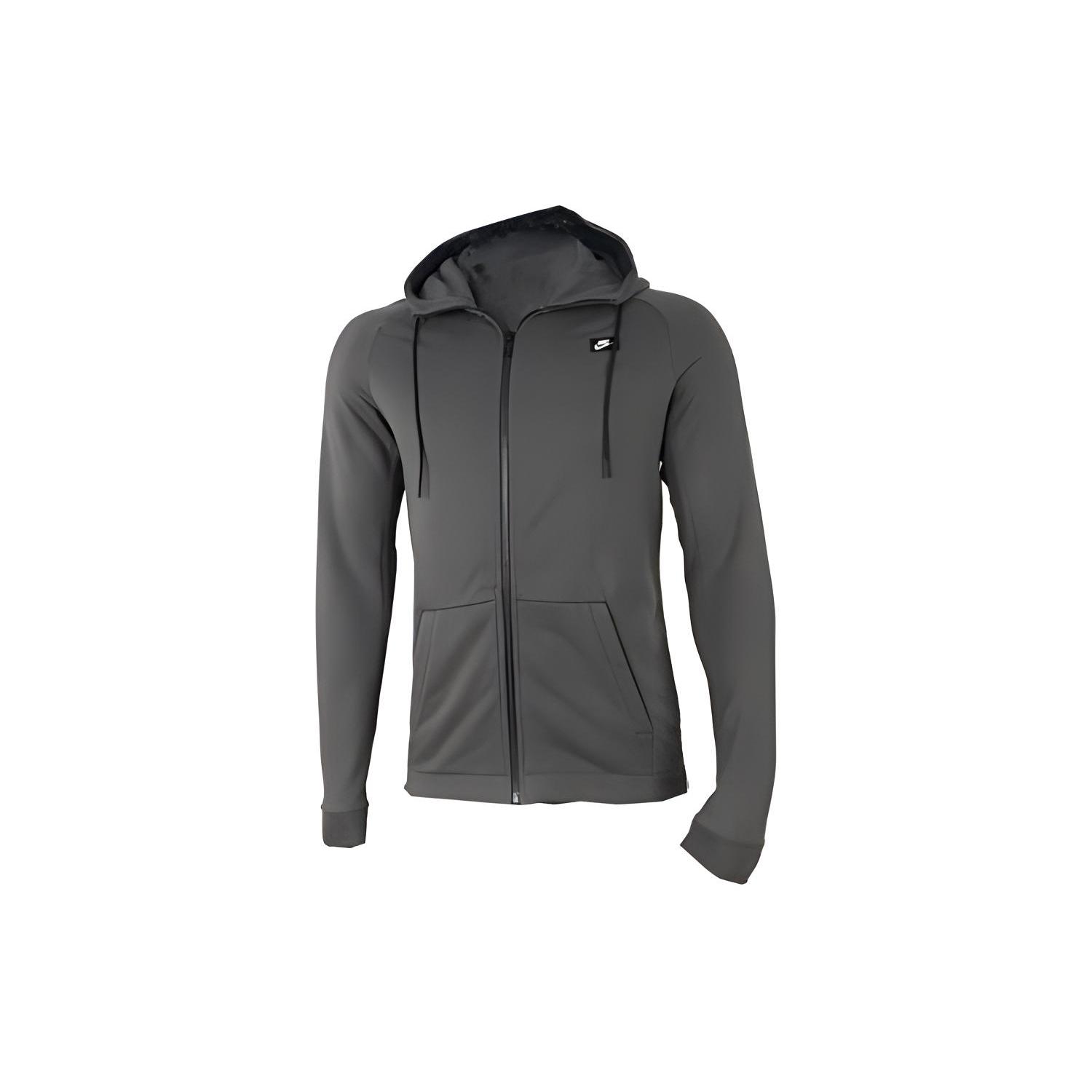 Куртки Nike Мужские Темно-серые С капюшоном Умеренные Другие AR1725-038 XXL