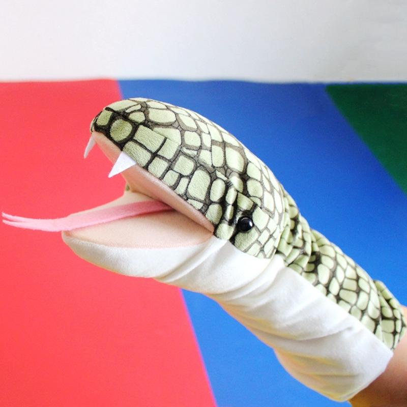 Zvířátka Loutkové plyšové hračky Roztomilé plyšové panenky Vzdělávací hračky pro miminka Lev Slon Dinosaurus Opice Děti Dárky