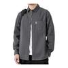 [Aaronlive] Men's Long Sleeve Autumn Clothes, Large Size Dress Shirt, Comfortable, Light, Soft, Simple, Stylish, Casual, Suitable for Spring, Summer,