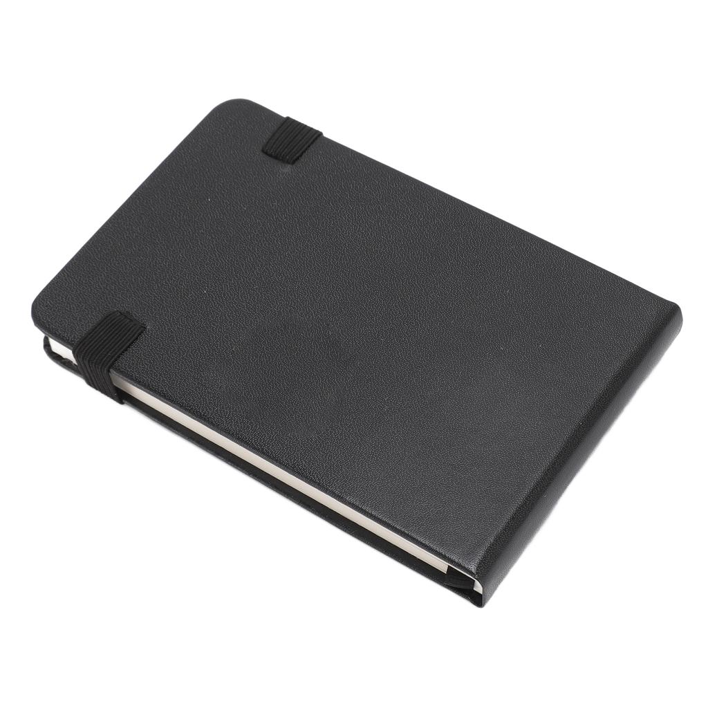 Aquarelljournal 24 Blatt 300 g/m² Dickes Papier PU-Leder Einband Tragbares Taschenskizzenbuch für Reise Outdoor