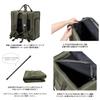 MANDARINE BROTHERS Brixton Carry Backpack BRIXTON CARRY BACKPACK Dog Backpack Carry Pet (KHAKI)