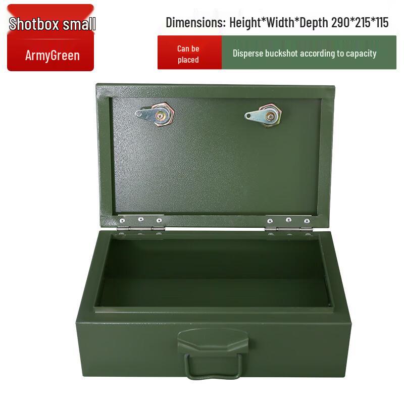 Baisheli Portable Double-Lock Ammunition Storage Box
