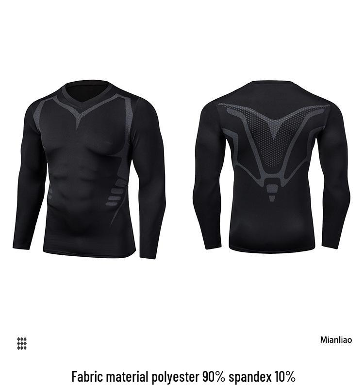 2025 Sport Compression T-Shirts: Long & Short Sleeves for Fitness, Running, Body Shaping