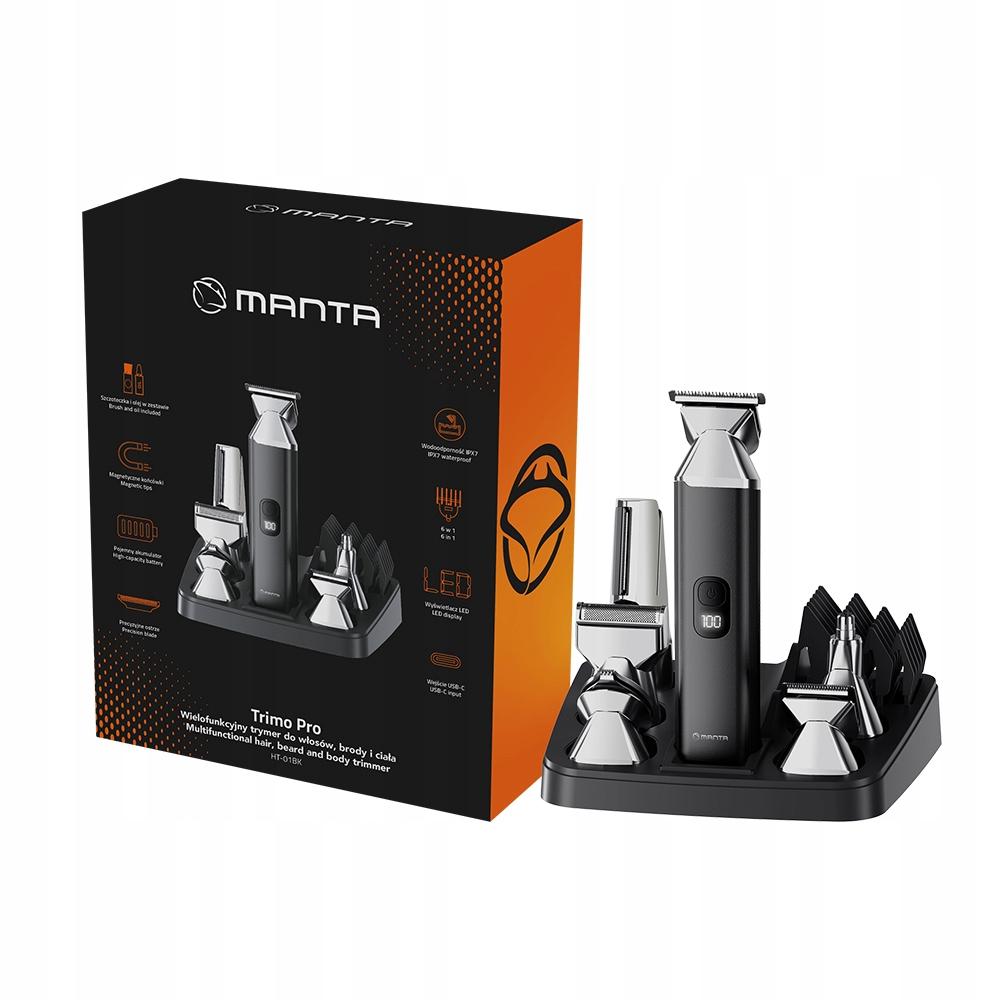 Manta Trimo Pro Ht-01Bk Trimmer 1 Pc