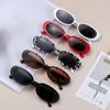 New Vintage Small Frame Sunglasses For Women Men Fashion Oval Frame Sunglasses Retro Uv400 Sun Glasses Shades