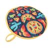 Tortilla Warmer Pouch Polyester Microwaveable Tortilla Insulated Heat Keeper Pouch for Naan Bread Pizza Rolls
