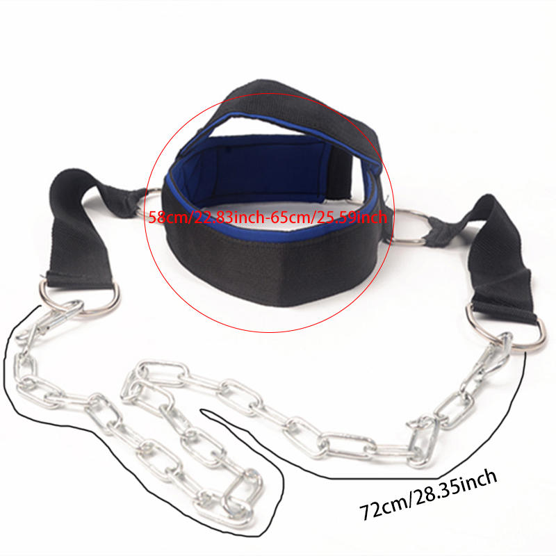 1PC Harnais de Tête et Entraîneur de Cou Ceinture de Poids Poids d'Épaule Entraînement de Force Casquette de Poids pour la Tête et le Cou Fitness