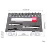 Screwdriver Handle and Tips Set for Electronics Repair and Maintenance
