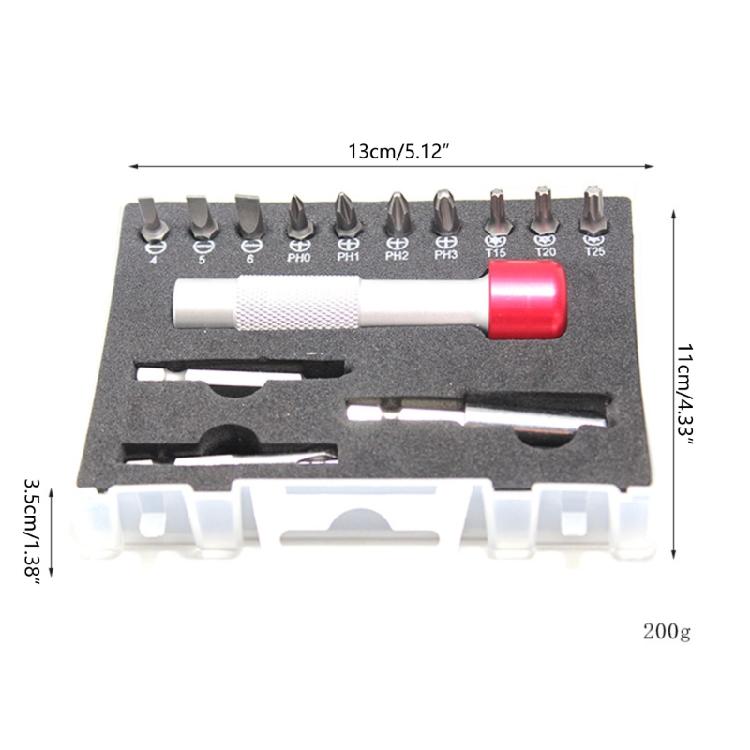 Screwdriver Handle and Tips Set for Electronics Repair and Maintenance