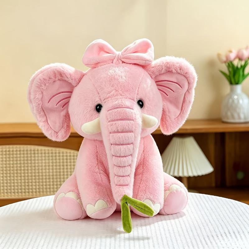 Peluche éléphant super douce et grande en 2 couleurs, cadeau câlin pour enfants et décoration de chambre