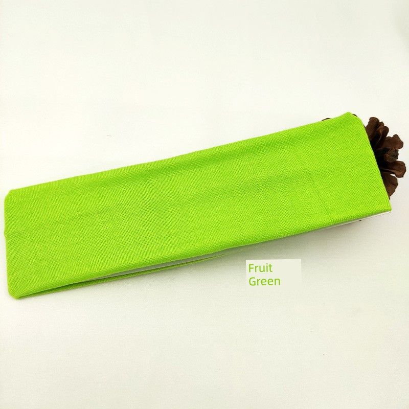 European and American Sports Fitness Outdoor Cotton Headband