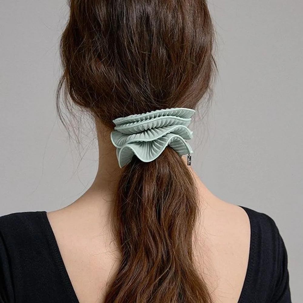 Pastel Frill Scrunchie JP-24-386S ivory