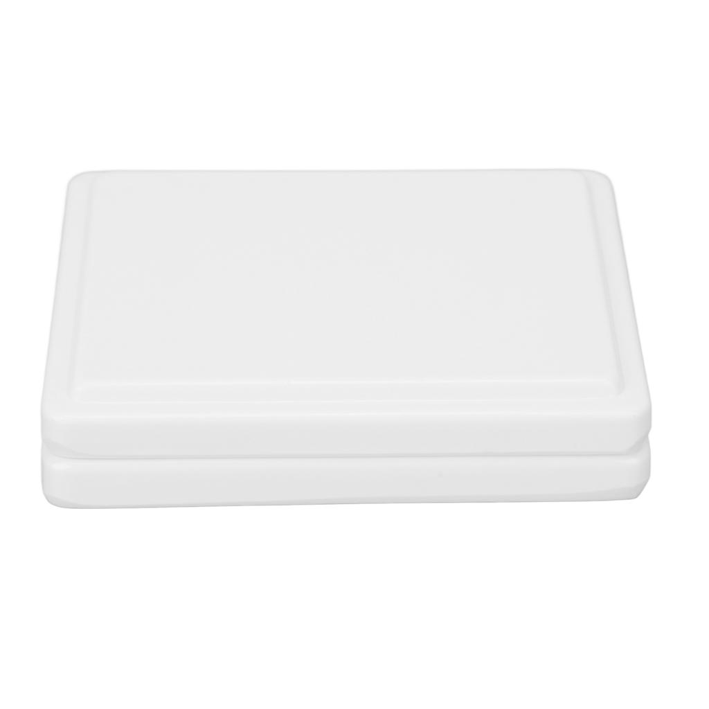 12 Wells Porcelain Paint Palette Dustproof White Watercolor Paint Palette for Nail Art Painting