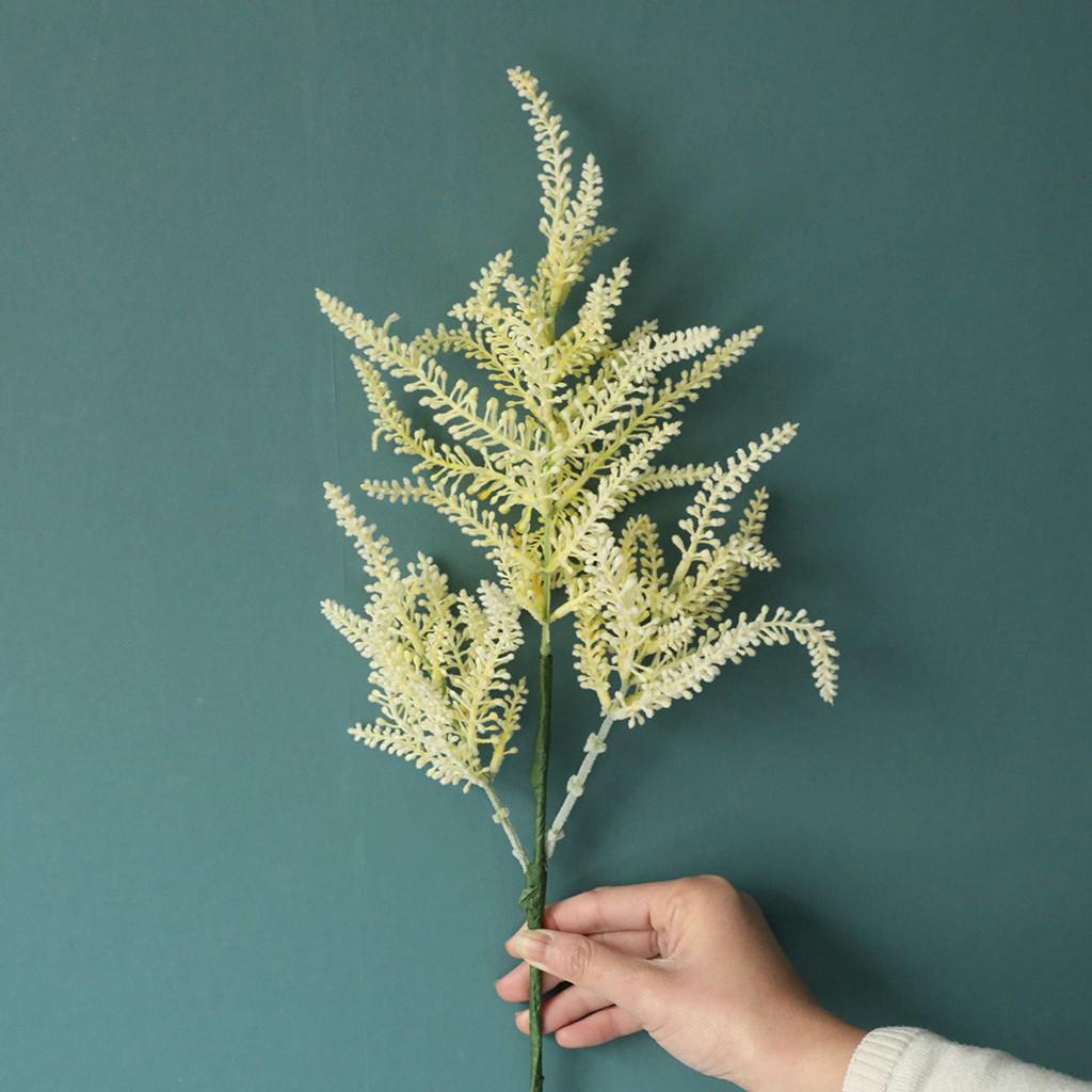 

Artificial Fake Plastic Silk Perilla Plant Flowers Home Garden Wedding Decor жёлтый