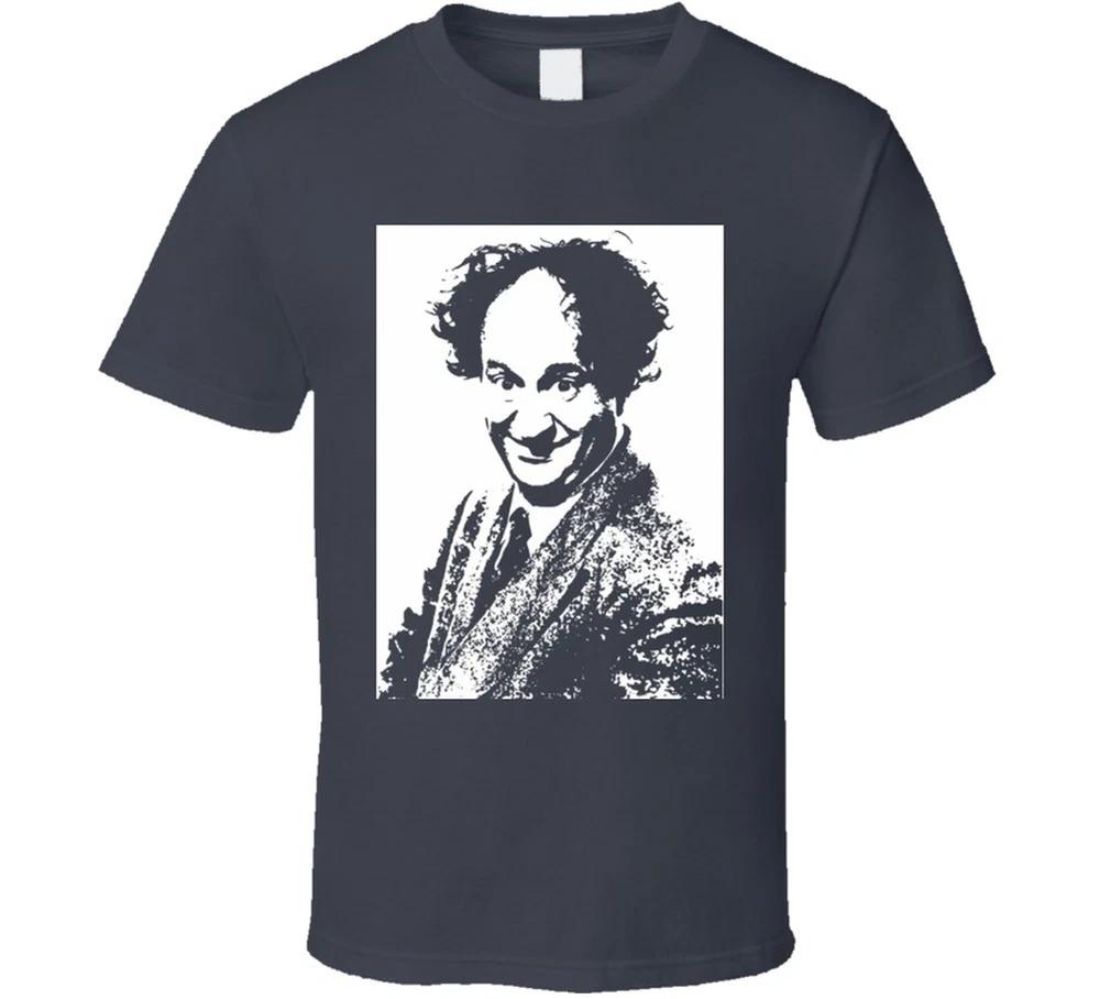 The Three Stooges Larry Fine Classic Comedy Movie Fan TShirt S