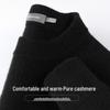 Men's 100% Cashmere Mock Neck Sweater