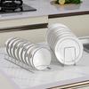 ZISIZ Single-Tier Dish Drying Rack Set