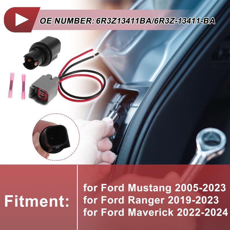 X Autohaux Side Marker Light Socket Wiring for Ford for Mustang No.6R3Z13411BA Parking new