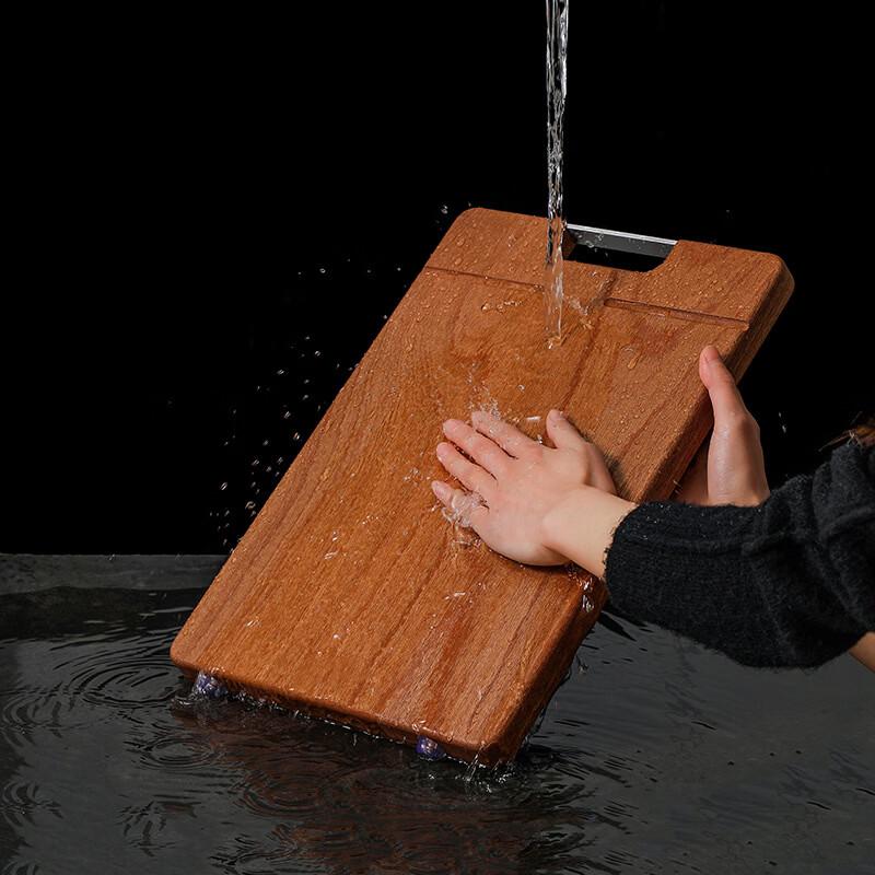 Solid Wenge Wood Kitchen Cutting Board