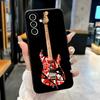 Eddie Van Halen Guitar Phone Case For Samsung S25 Plus S20 S20 Plus S22 Ultra S23 FE S21 Plus S21 Ultra Soft Cover