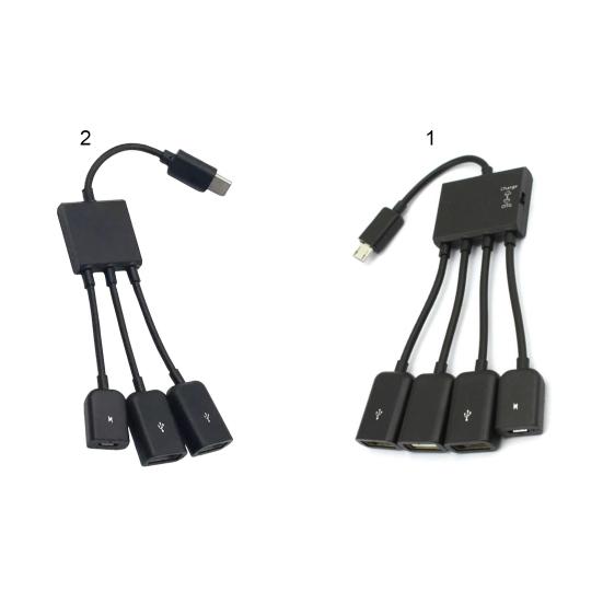 Practical OTG Hub Converter Compatible Portable Data Transmission Widely