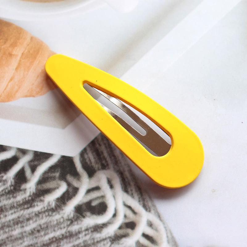 7cm Matte BB Clip - Cute Korean & Japanese Style Morandi Color Hairpin Accessory