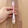 Lalabubu Antibacterial Soft Bristle Cartoon Toothbrush for Kids (Ages 3-12) with Gum Protection.