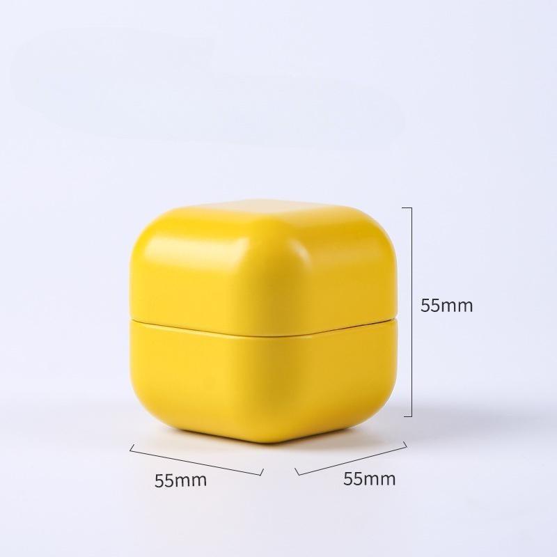 Mini cutie portabilă de tablă pentru ceai, borcan sigilat, cutii de ambalare, bijuterii, bomboane, mic de depozitare, cutie pentru monede, cercei, căști, cutie de cadou
