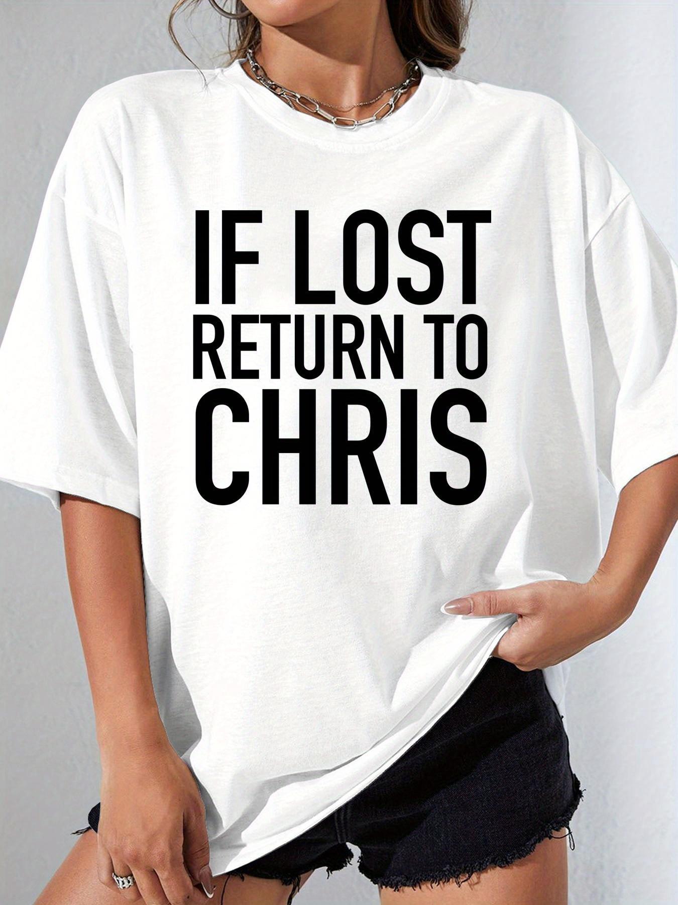 

Женская футболка - Мягкая футболка с принтом имени/фразы, Повседневный комфортный крой, Всесезонная повседневная одежда, - Черно-белый, Европейский размер S белый