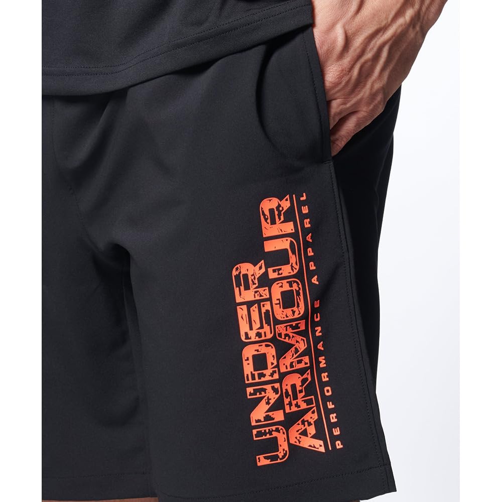 Under Armour UA Fresh Woven Shorts Black After Burn LG