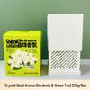 Xiaocang Bear Crystal Bead Air Freshener: Gardenia & Green Tea Scent, Long-Lasting Home Deodorant