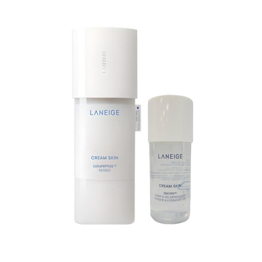 LANEIGE Cream Skin Cerapeptide , Zincpeptide (170ml, 50ml, Refill 130ml, Refill 170ml ) (15 Options)
