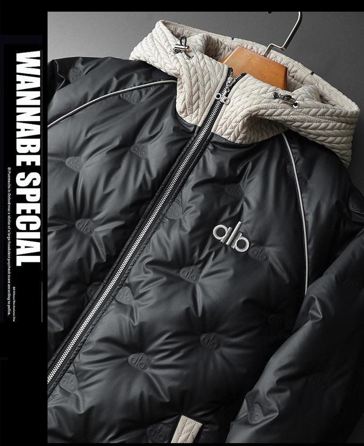 European High-End Men's White Duck Down Jacket - 2025 Winter Luxury Trend, Hooded & Lightweight Cold Protection Outerwear