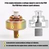 OEM 12589867 Dual Knock Sensor with Wiring Harness - Direct Fit for Chevy LS1 LS6 LQ9 4.8L 5.3L 6.0L Engines