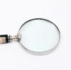 Black & White Resin Handle Magnifying Glass With Steel Frame