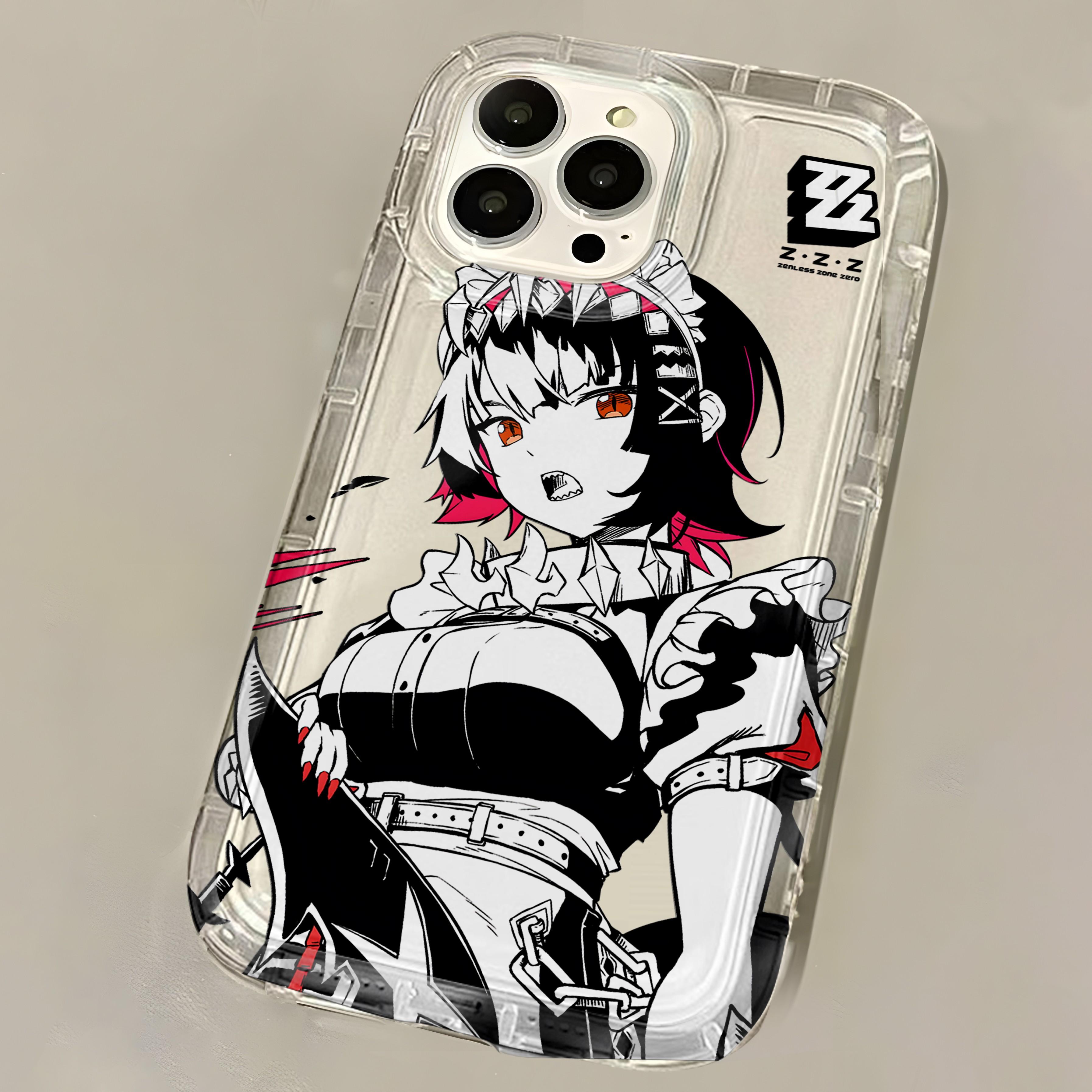 

Zenless Zone Zero Еллен Джо Прозорий чохол для IPhone 16 15 14 13 12 11 Pro Max 14 15 7 8 Plus X XR XS Max SE Подушка безпеки Ударостійкий iPhone 11