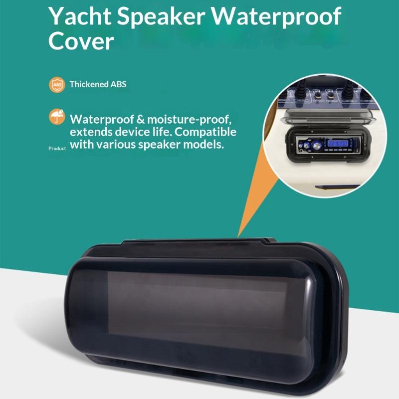 Waterproof Protector Cover for Boat Dashboard Electronics Heavy Duty Seal Impact Resistant 9x4inch Universal