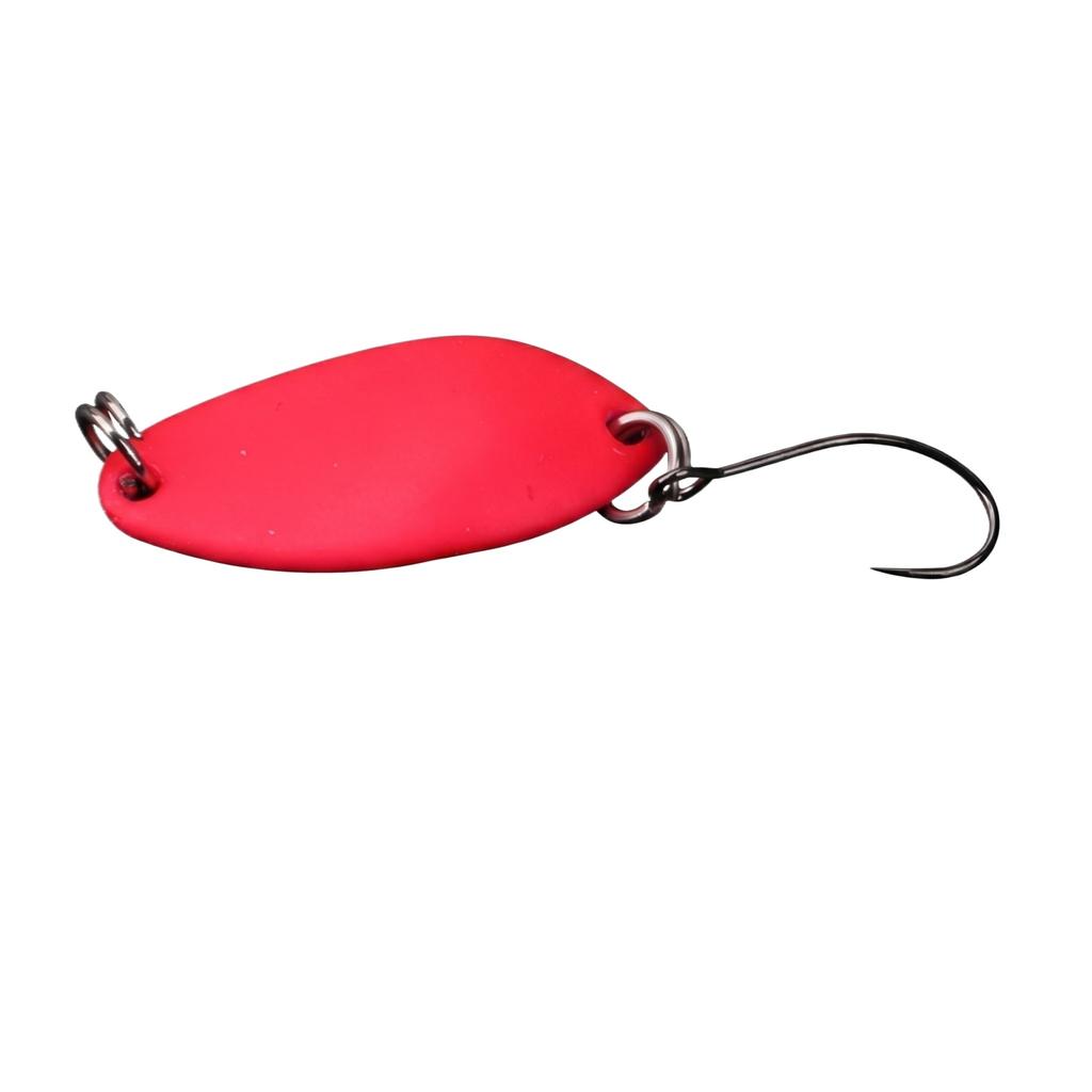 Fishing Spoon Lure Bionic Design Metal Blade Lure Long Casting Hard Bait for Freshwater and Saltwater Fishing with Single Hook
