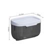 Kunststoff Taschentuchbox Badezimmer Toilettenpapierhalter Haushalt Taschentuchhalter Aufbewahrungsregal