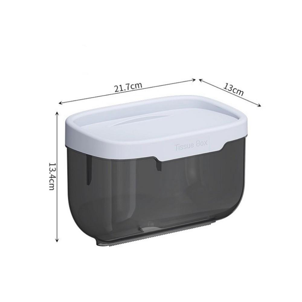 Kunststoff Taschentuchbox Badezimmer Toilettenpapierhalter Haushalt Taschentuchhalter Aufbewahrungsregal
