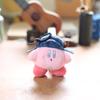 Adorable Pink Kirby Plush Toy Keychain Soft Bag Charm Cute Stuffed Animal Doll