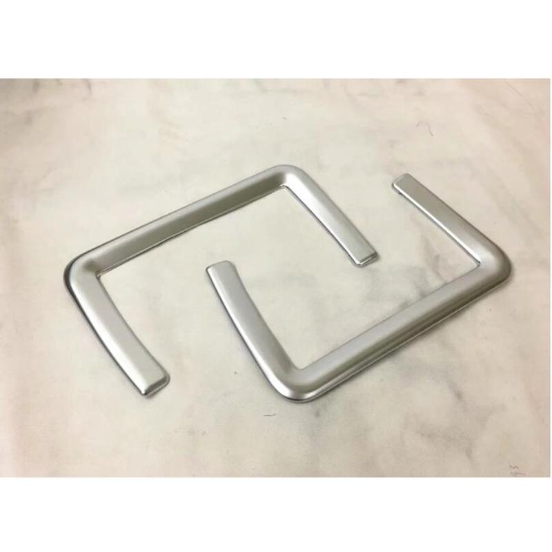 For Jaguar F-PACE FPace 2016 2017 2018   Car Sticker Styling Cover Interior Back Rear Seat Storage Net Frame Trim