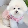 Summer Thin Dog Flower Vest Sleeveless Puppy Sweatshirt Pet Costumes Dog Pullover  Pet Supplies