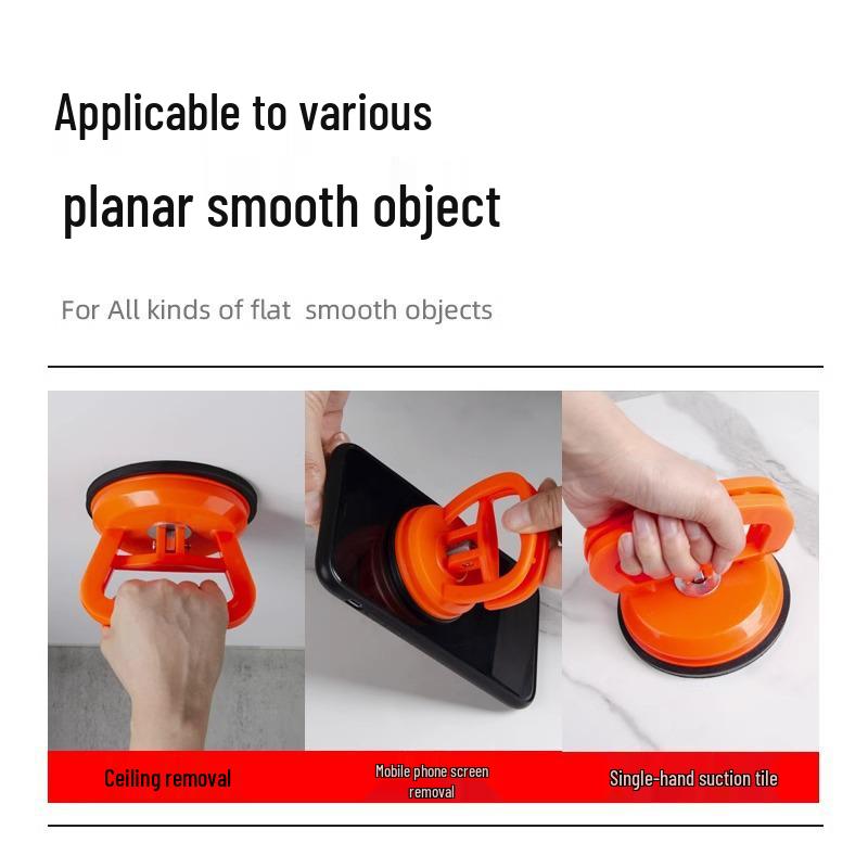 Portable Suction Cups for Mobile Screen, Car Glass, Tile, and Ceiling Installation & Removal
