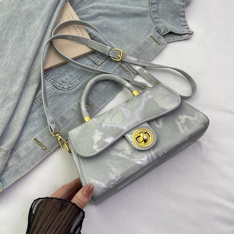 Hand Carry Fashion Small Square Bag Spring and Summer New Simple and Versatile Single Shoulder High-end Casual Women's Bag