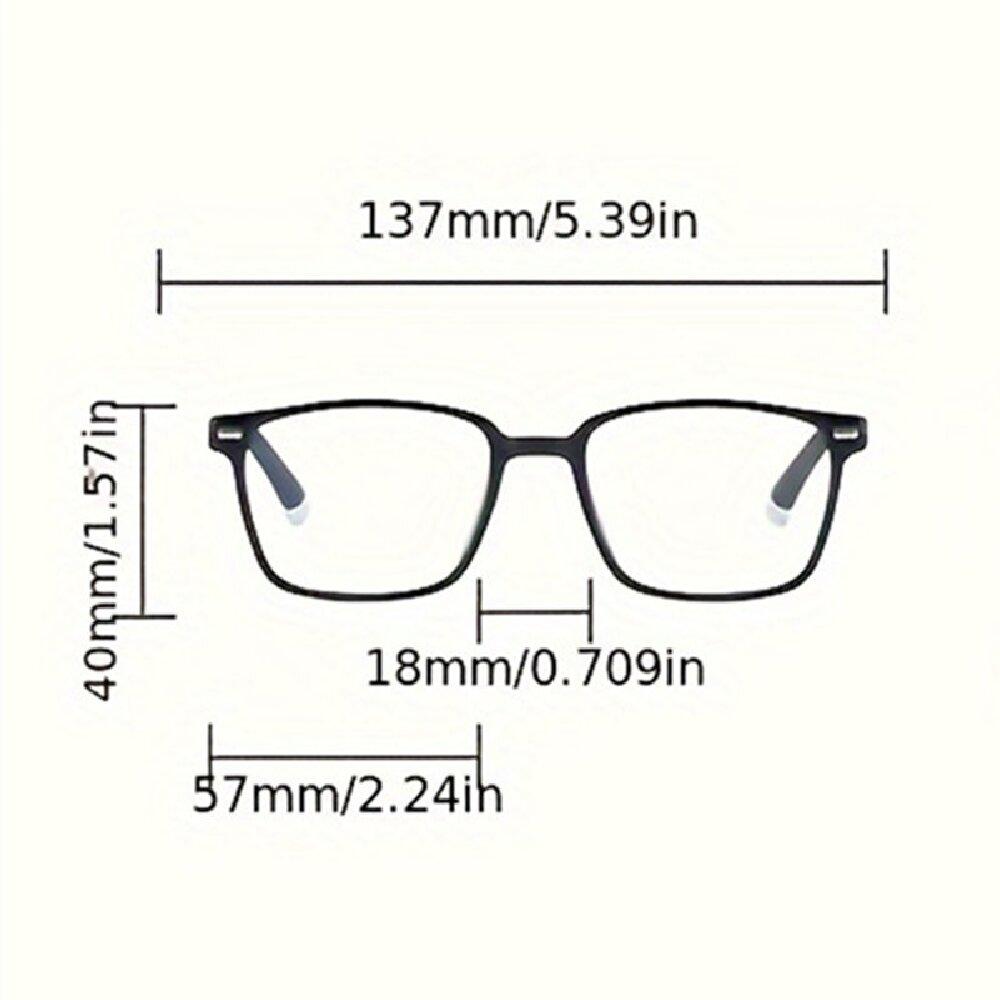 4PCS Fashion Anti-Blue Light Reading Glasses Ultra-Light Eye Protection Readers Eyewear Elegant Comfortable Presbyopia Glasses