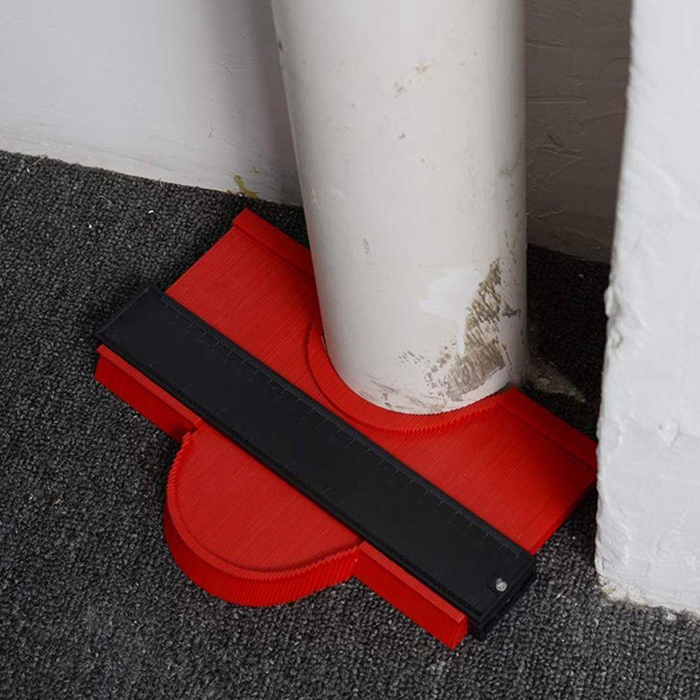Edge Shape Shape Contour Gauge Zinc Zinc Alloy Edge Contour Profile Gauge  Tile Carpet Cutting