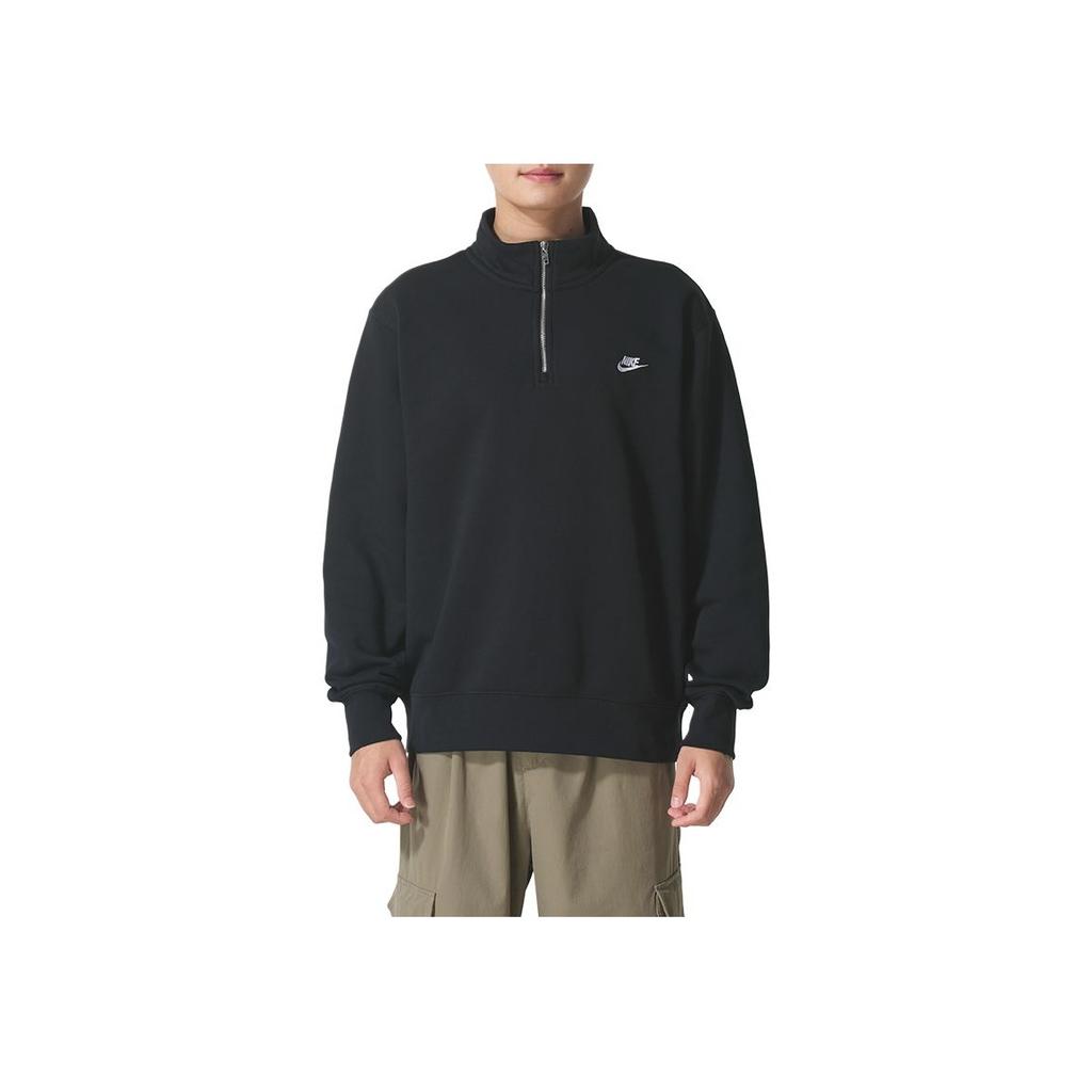 New Nike Sportswear Club Men's 1/2 Zip Fleece Top FN3865-010