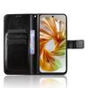 For ZTE Nubia Focus 2 5G PU Leather Case with Strap Crazy Horse Texture Phone Wallet Cover