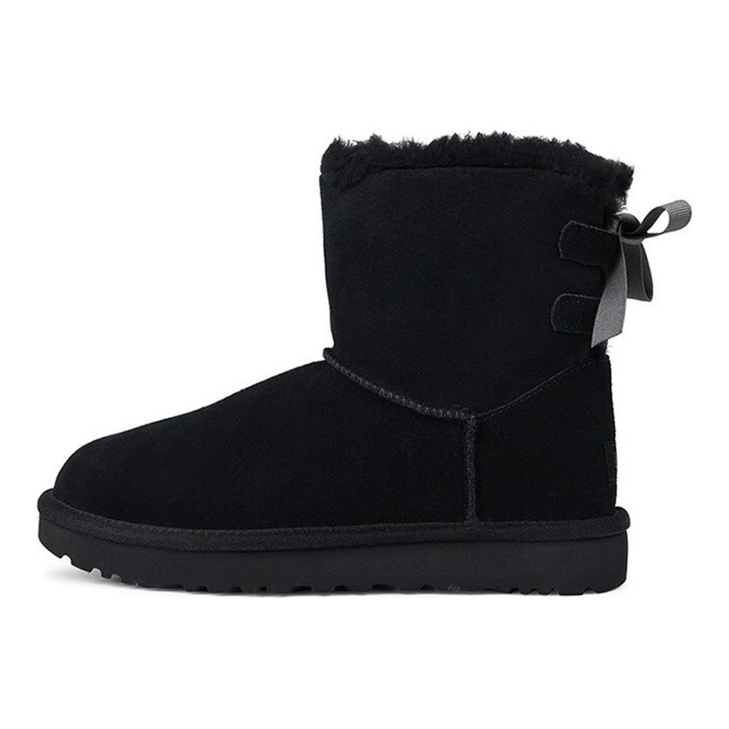 UGG Mini Continuity Mašle Zateplené Sněhule Dámské boty Černé 1110705-BLK